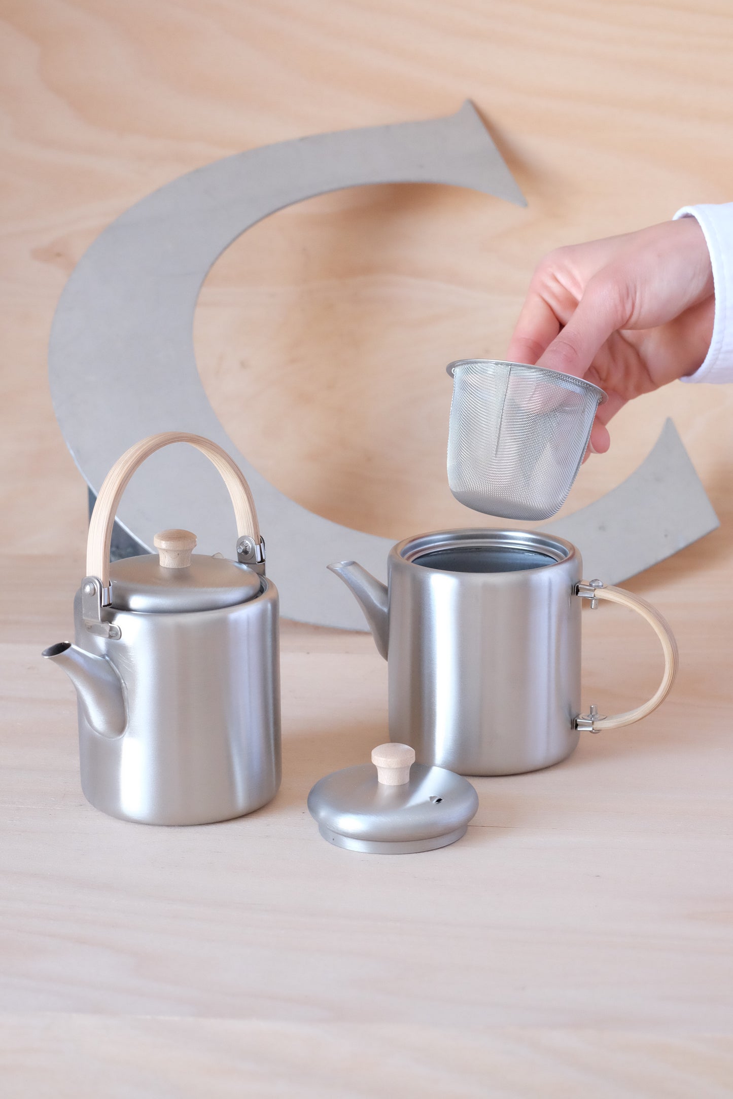 工房アイザワ ストレートポット / SS Tea pot