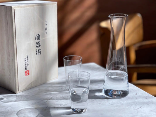 松徳硝子 酒器揃 / Sake set