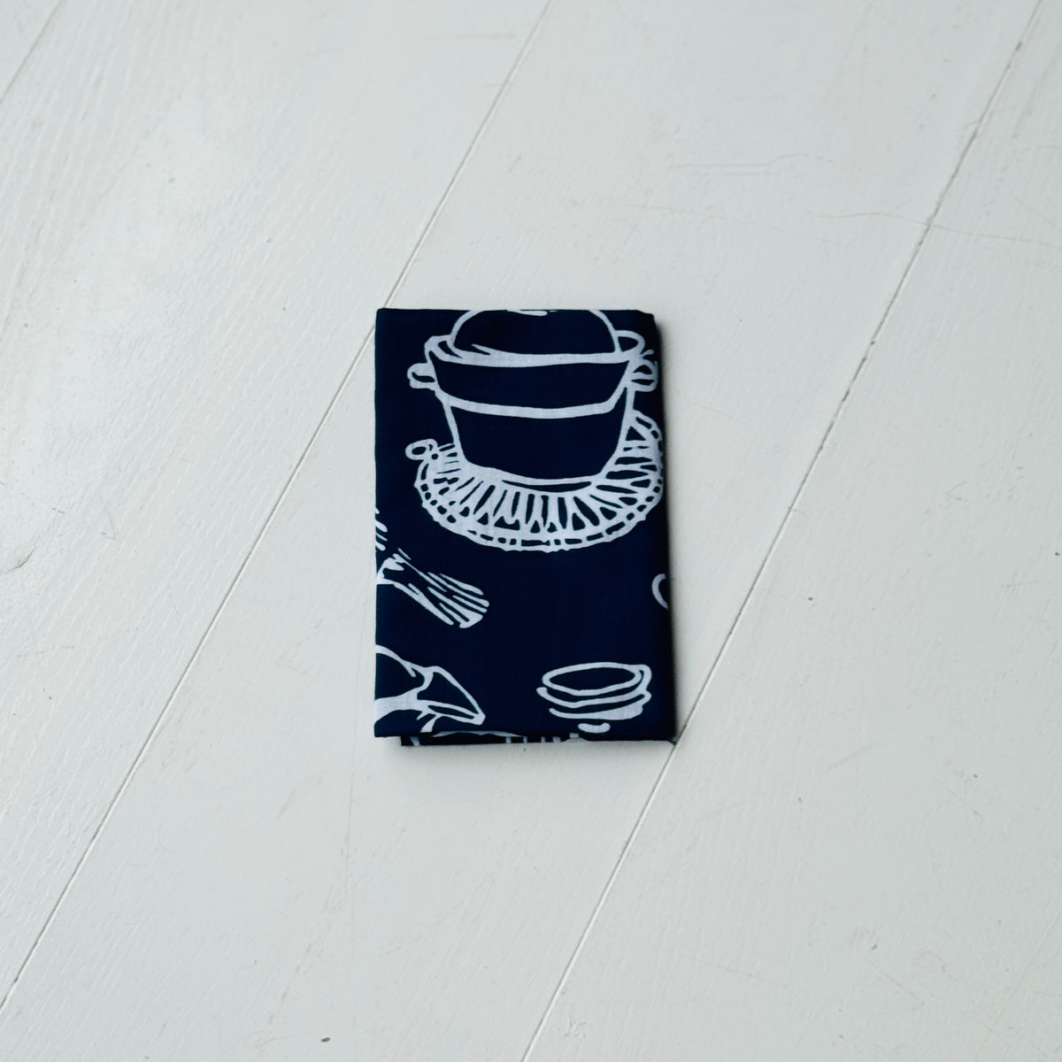 Kamawanu Tenugui CIBI / Osozai Kitchen Tools (Blue)