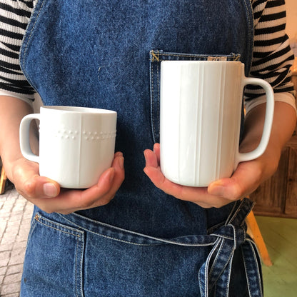 白山陶器 レリーフマグ トール / Relief mug tall size