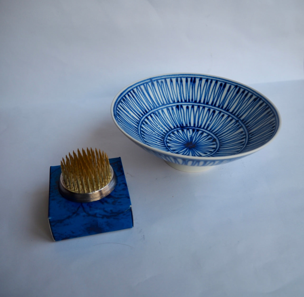 Ikebana Set (平茶碗ST22と剣山Sのセット） - CIBI TOKYO STORE