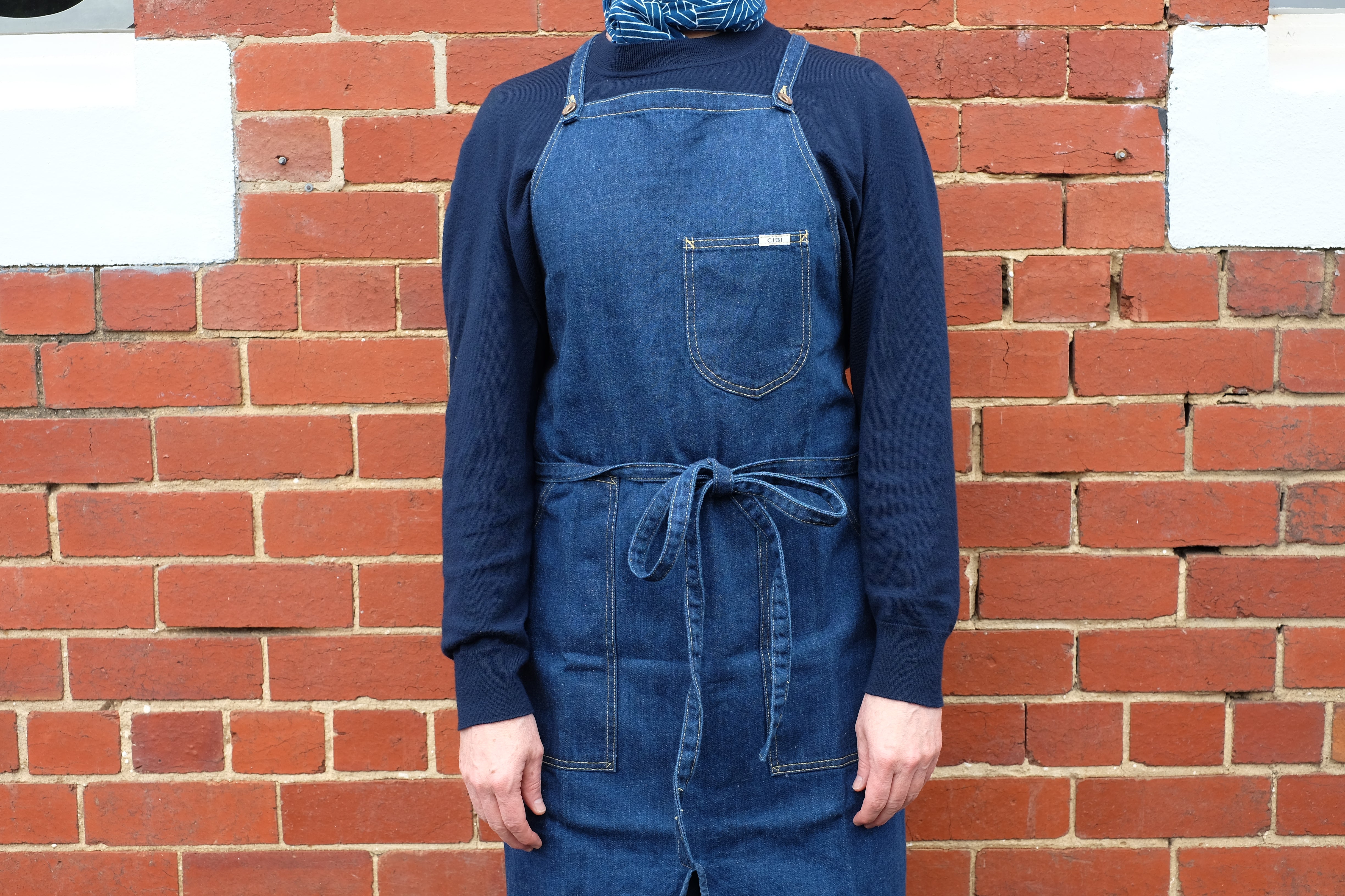CIBI Apron Denim/Hickory – CIBI TOKYO STORE