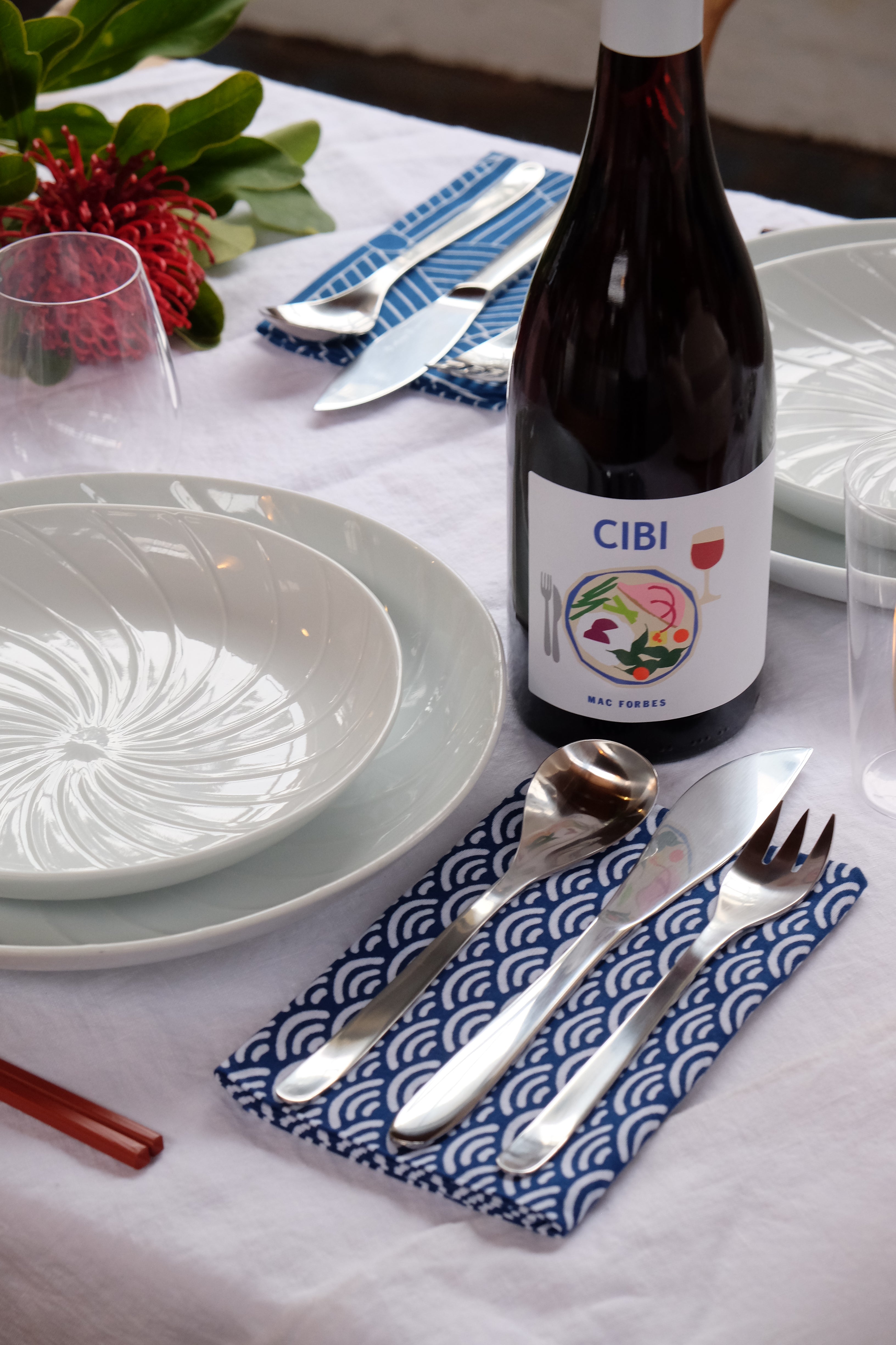 柳宗理 カトラリー3点セット / Sori Yanagi Table Setting – CIBI