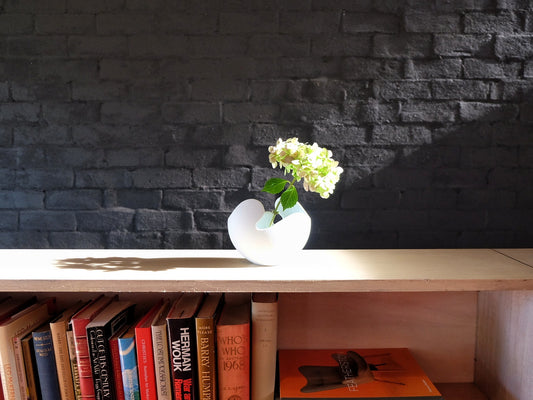 白山陶器 ライフシェルズ花器 / Life Shells Vase with Flower Stand