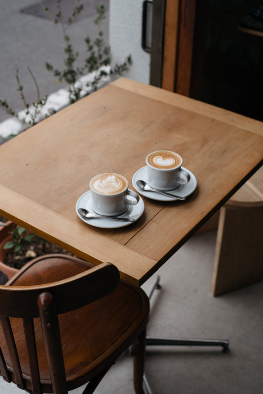 白山陶器 H型 コーヒーカップ/ H-Type Coffee Cup and Saucer - CIBI TOKYO STORE