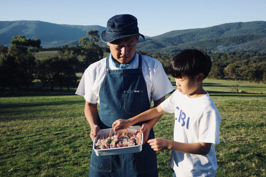 CIBI Apron Denim/Hickory