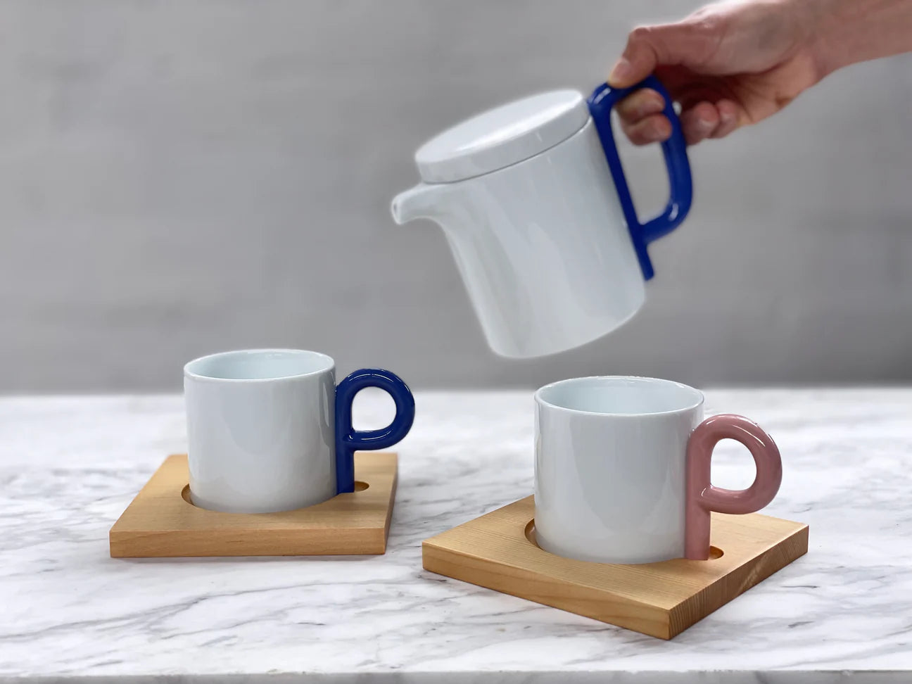 白山陶器 P型コーヒーシリーズ コーヒーカップ&ソーサー / P-cup