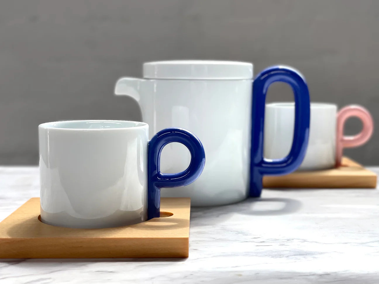 白山陶器 P型コーヒーシリーズ コーヒーカップ&ソーサー / P-cup