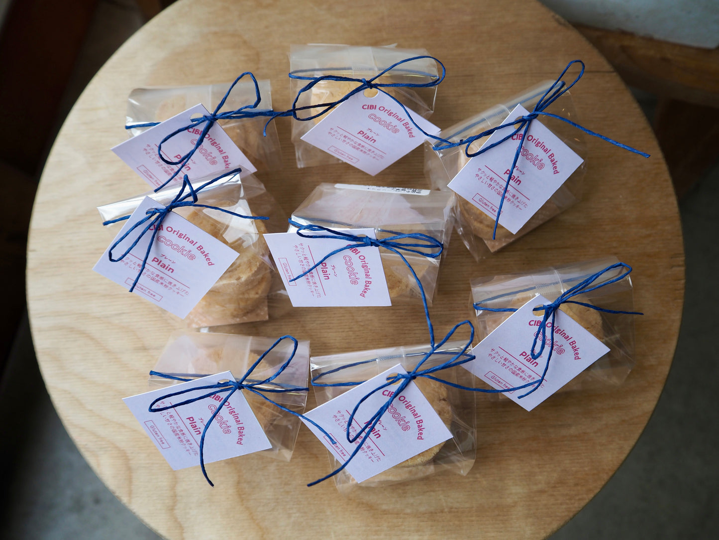 国産米粉のプレーンクッキー（3枚入り）