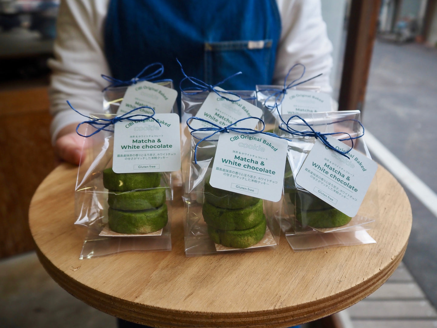 抹茶＆ホワイトチョコレートクッキー（3枚入り）