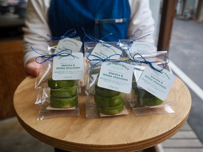 抹茶＆ホワイトチョコレートクッキー（3枚入り）