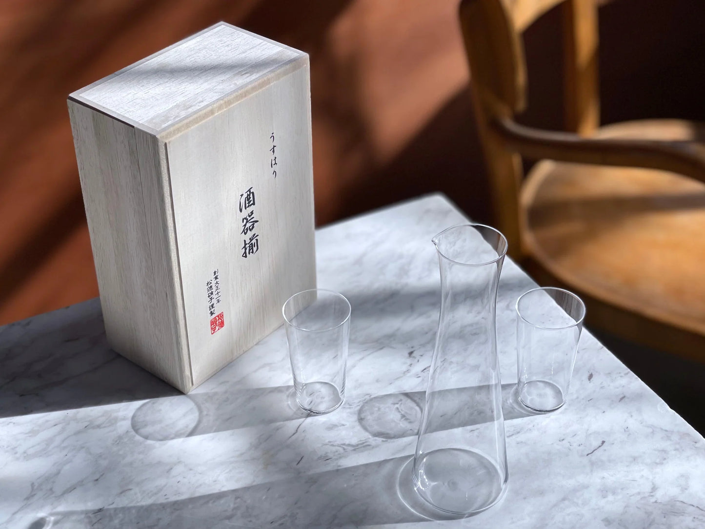 松徳硝子 酒器揃 / Sake set