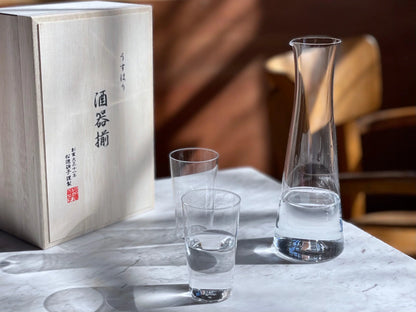 松徳硝子 酒器揃 / Sake set