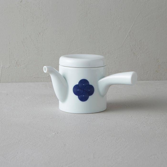 柳宗理 和食器シリーズ 急須　古白磁 染付紋・渦 / Sori Yanagi Teapot