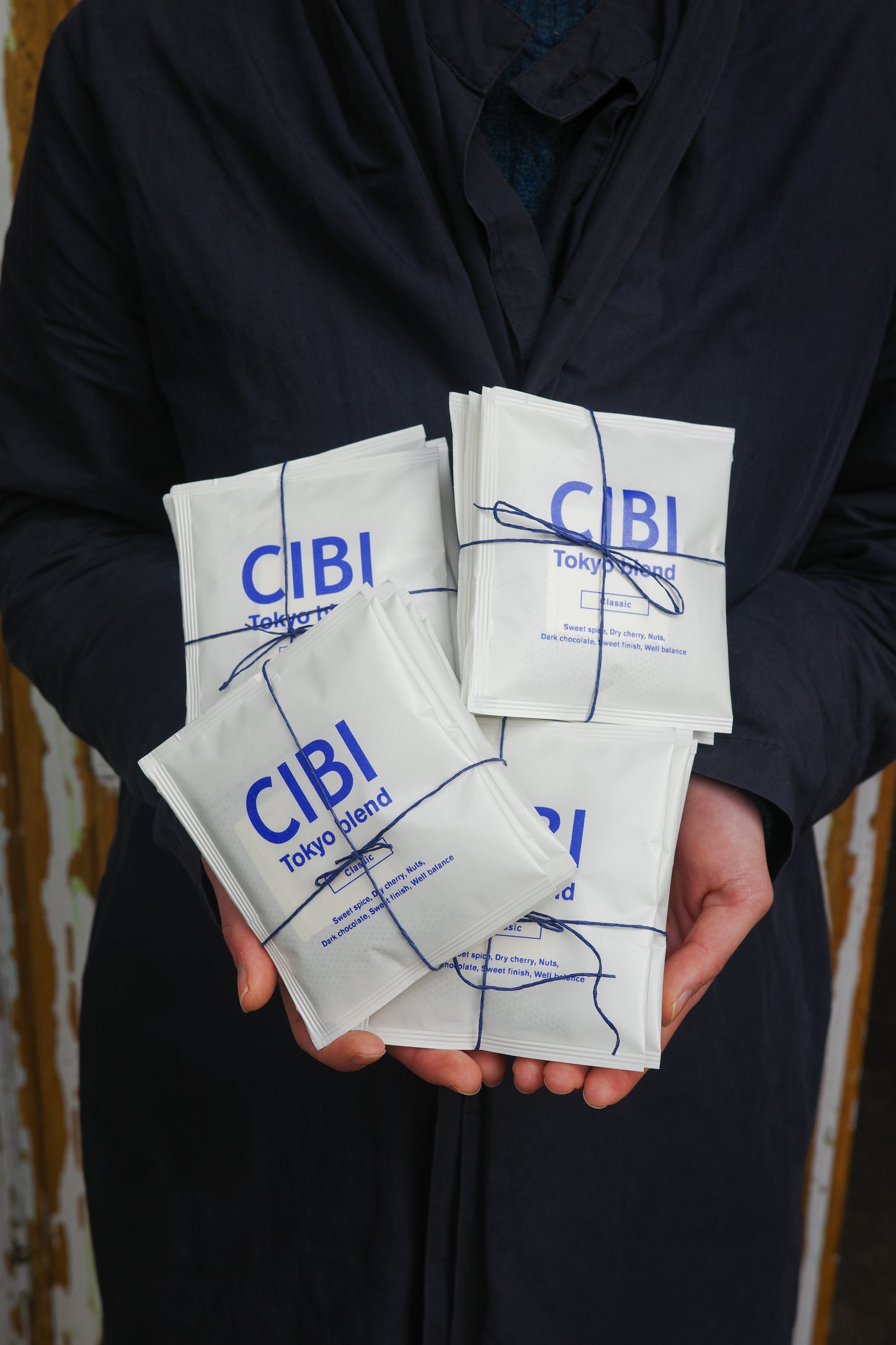 CIBI Tokyo blend ドリップバッグ with CIBI巾着 (5個入り) / Drip bag 5pcs with mini bag - CIBI TOKYO STORE