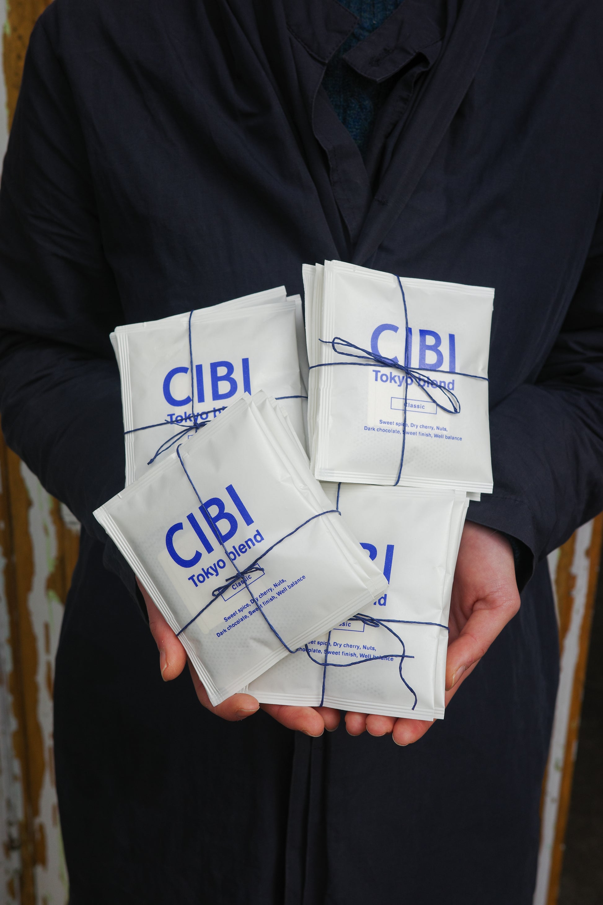 CIBI Tokyo blend ドリップバッグ with CIBI巾着 (5個入り) / Drip bag 5pcs with mini bag - CIBI TOKYO STORE