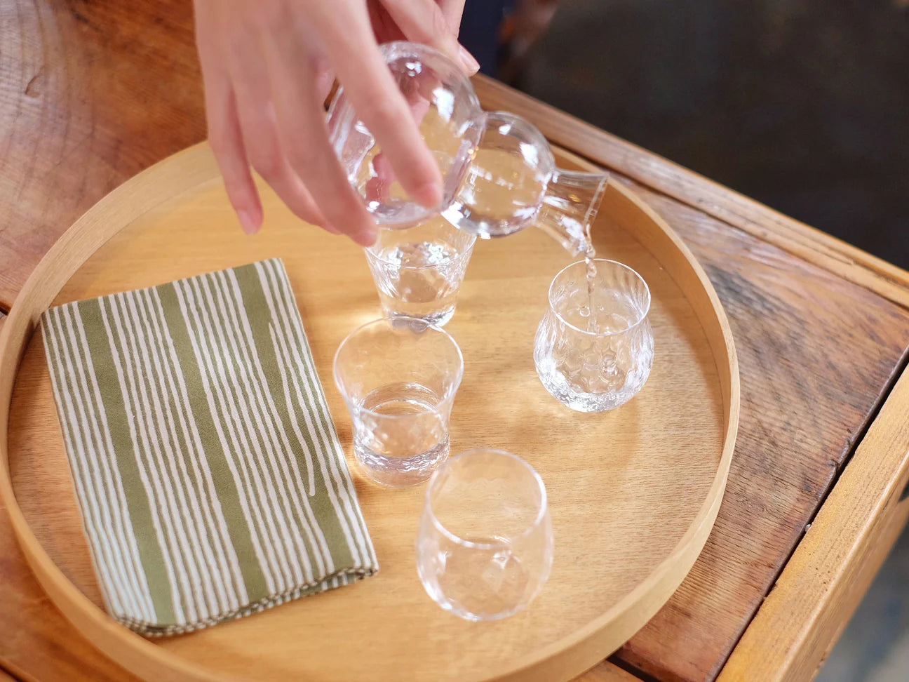 松徳硝子 SHUKI / Sake bottle