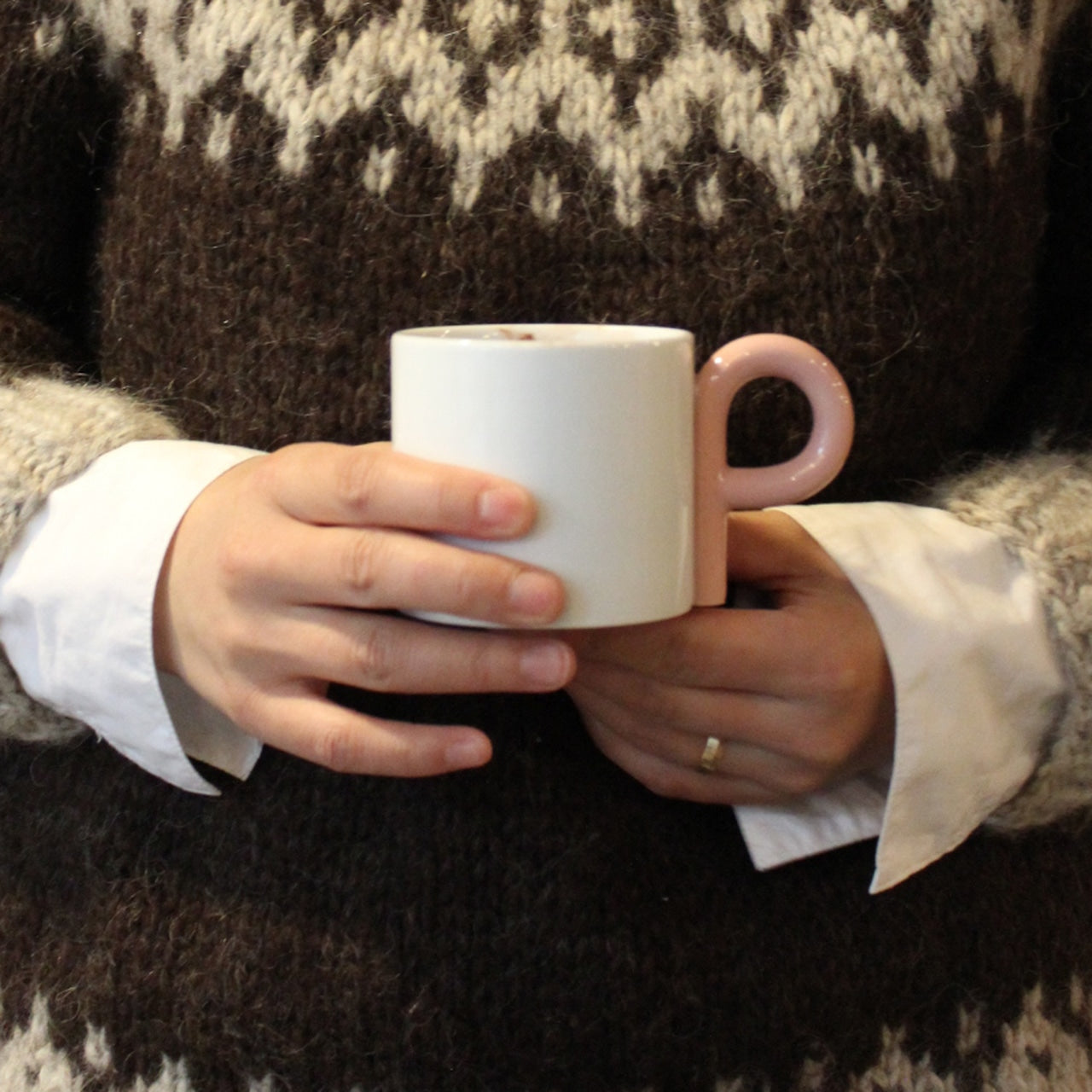 白山陶器 P型コーヒーシリーズ コーヒーカップ&ソーサー / P-cup