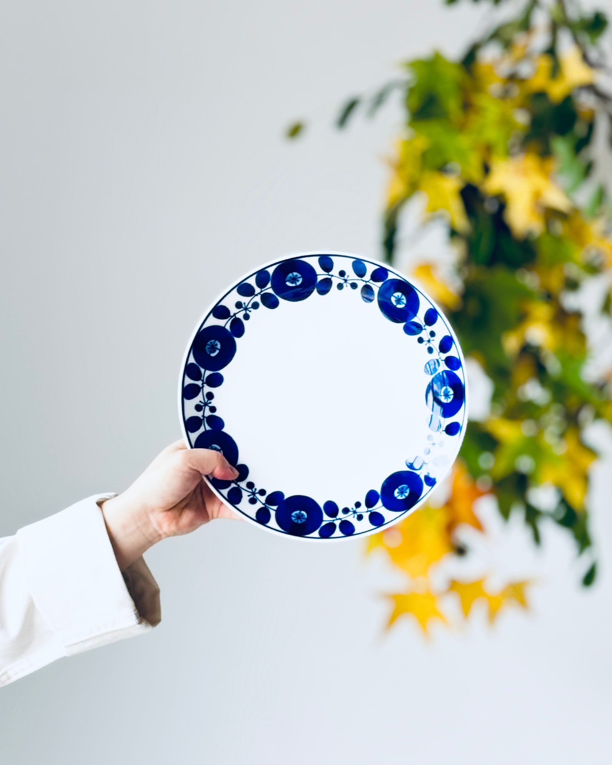 白山陶器 ブルームディナープレート ブーケ / Bloom Dinner Plate