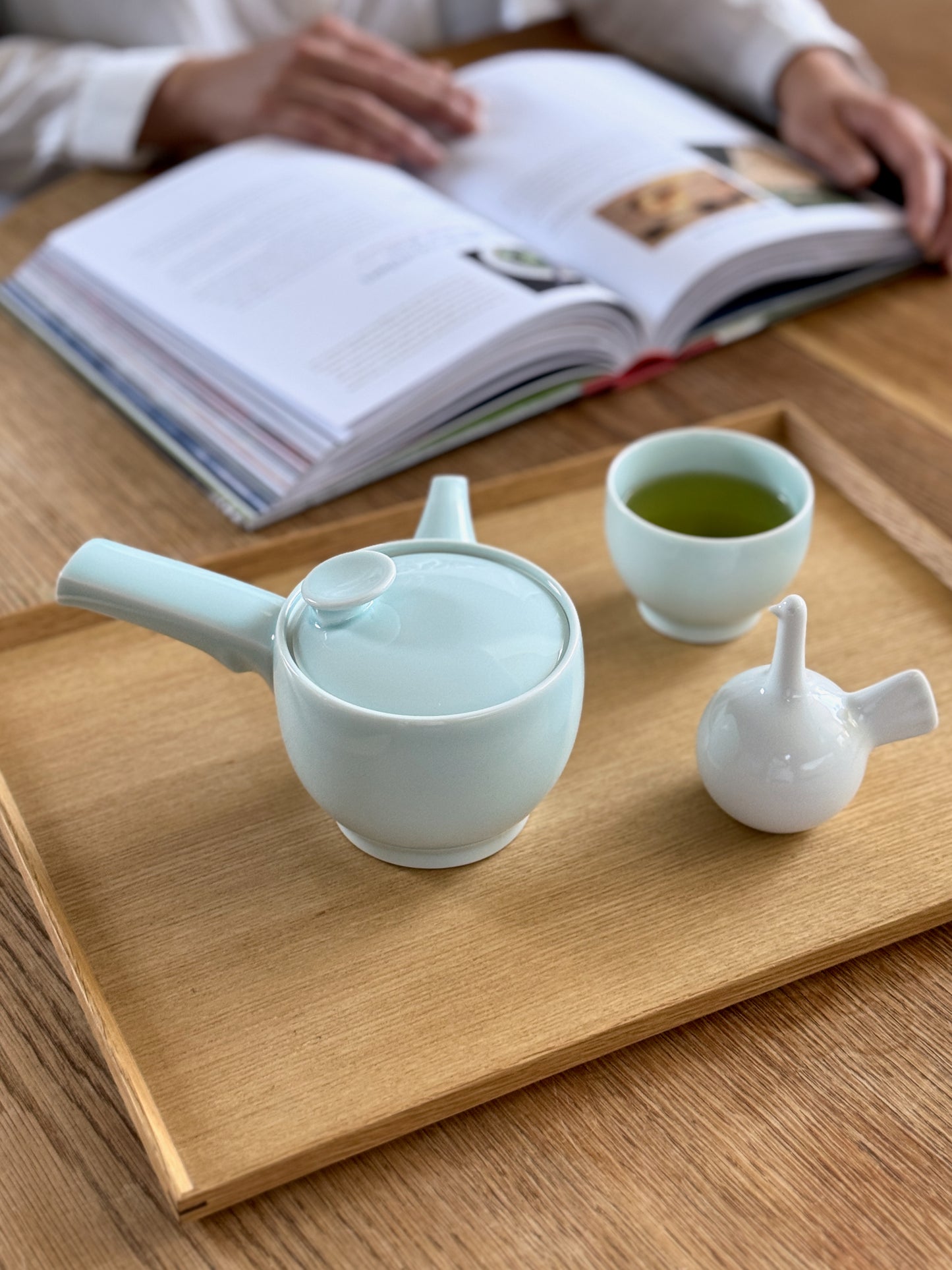 白山陶器 茶和 急須(右手用) / Hakusan SAWA Tea Pot