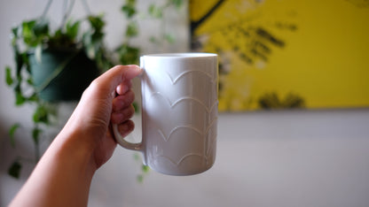 白山陶器 レリーフマグ トール / Relief mug tall size