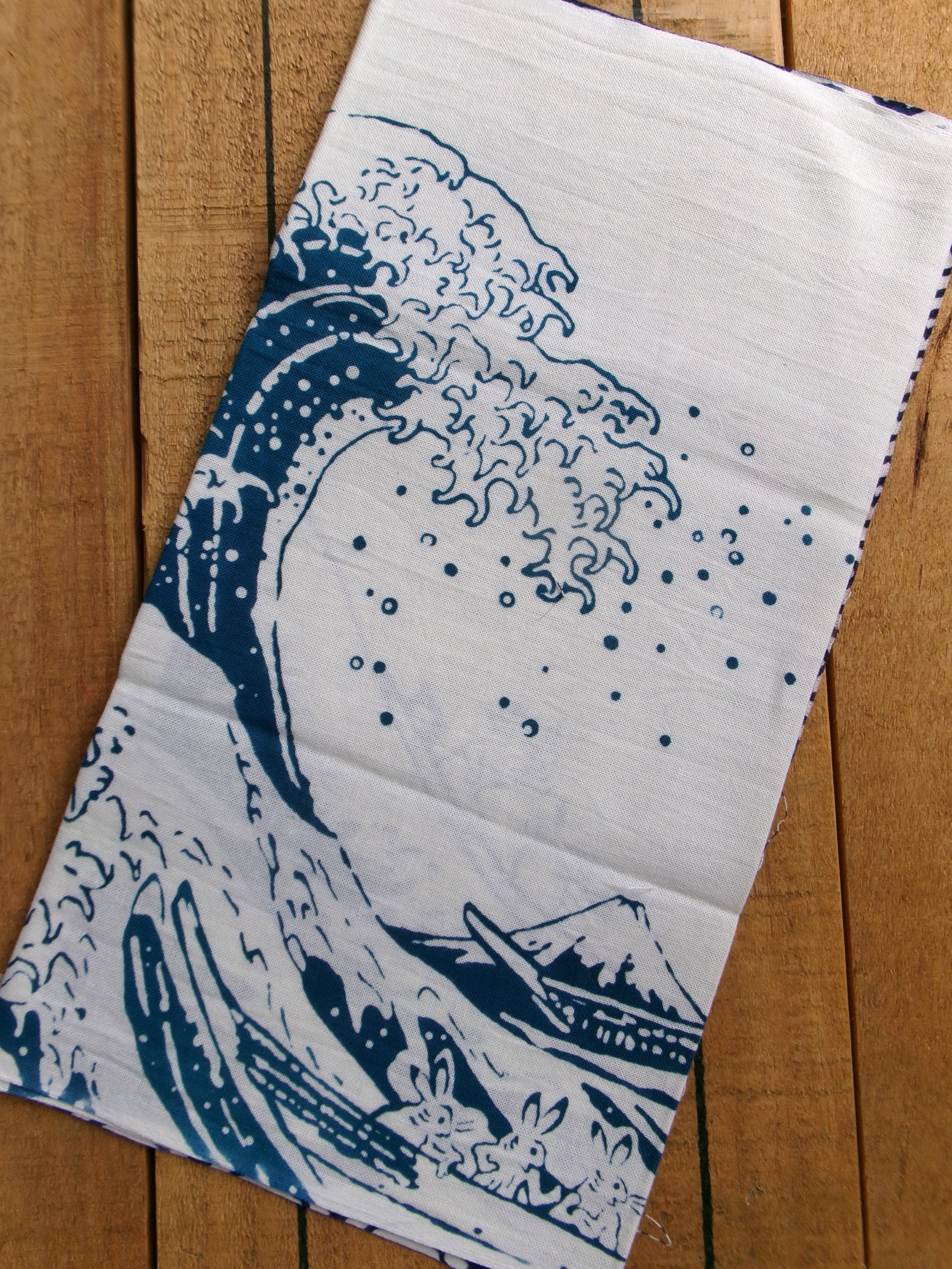 てぬぐい 鳥獣戯画 神奈川沖浪裏 – CIBI TOKYO STORE